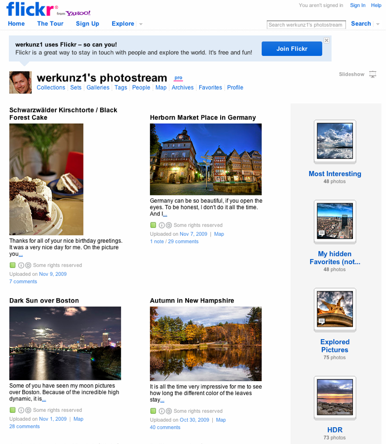 Flickr profile image