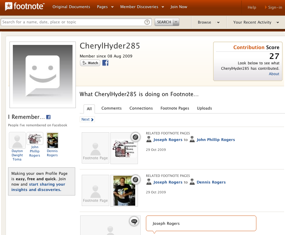 Footnote profile image