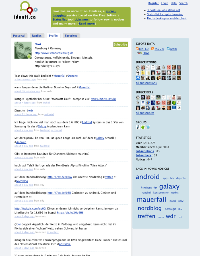 Identi.ca profile image