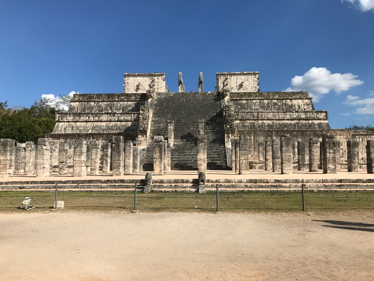 Temple of a Thousand Warriors Chichen Itza